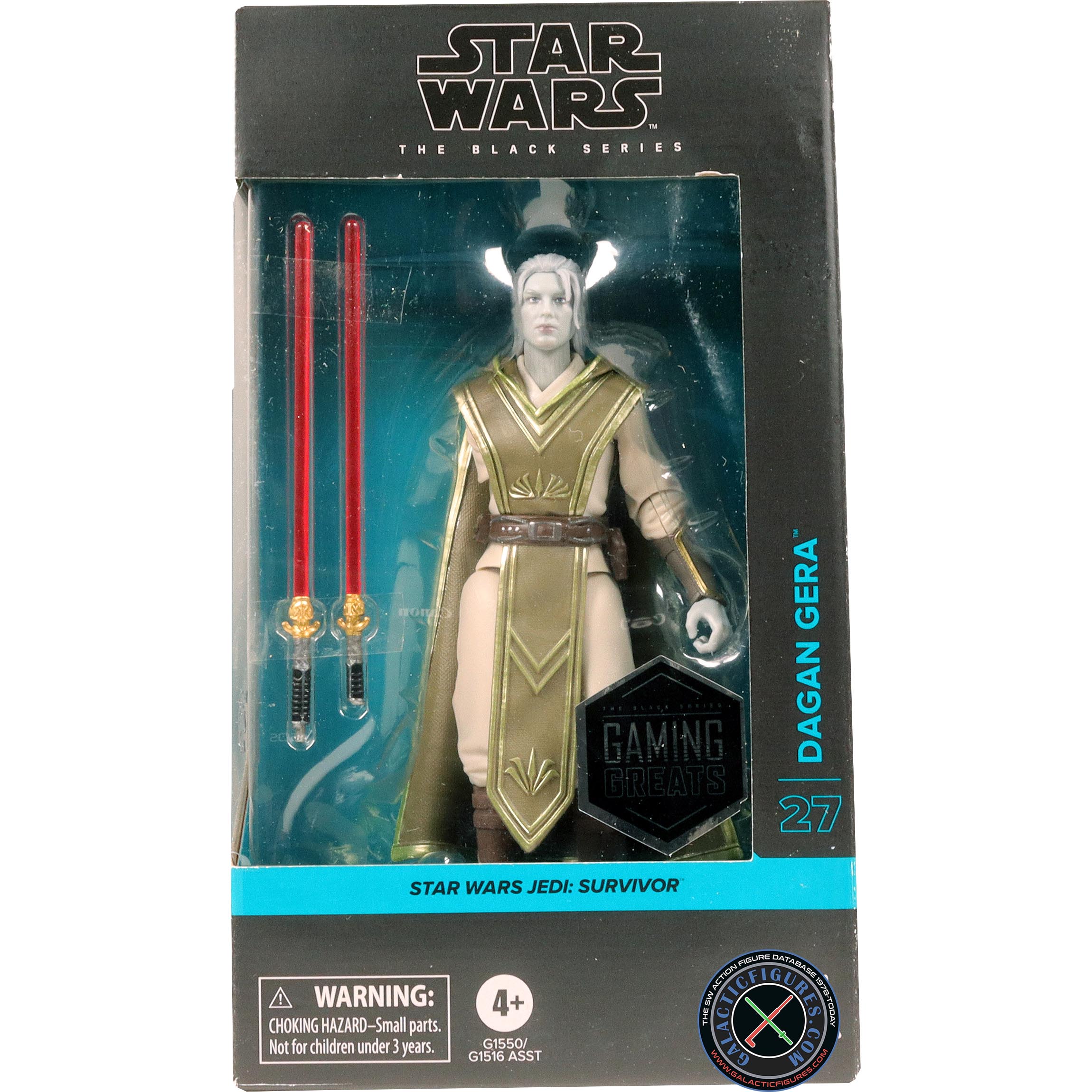 Hasbro Star Wars The Black Series Dagan Gera - Action Figure Da 15 Cm Ispirata A Jedi: Survivor