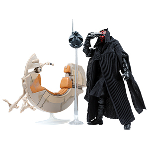 Probe Droid With Darth Maul & Sith Speeder