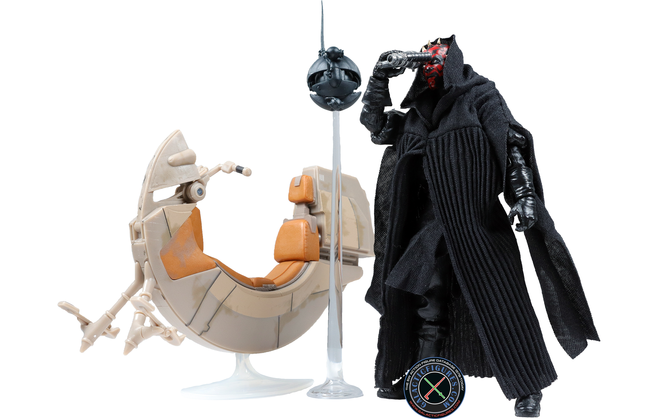 Probe Droid With Darth Maul & Sith Speeder