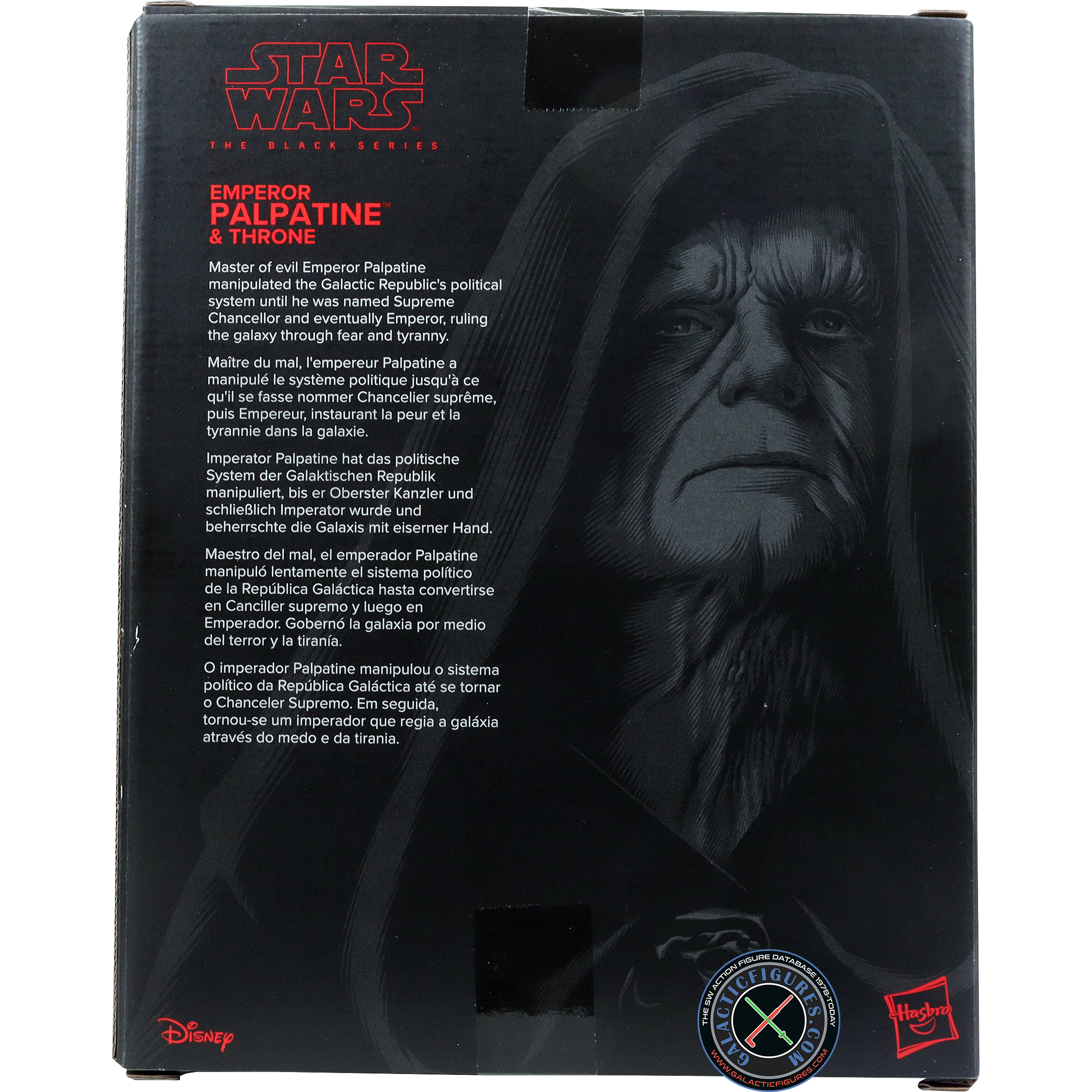 Palpatine (Darth Sidious) With Throne