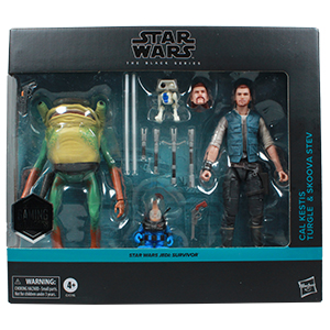 Jedi: Survivor 4-Pack With Turgle, BD-1, Cal Kestis, Skoova Stev