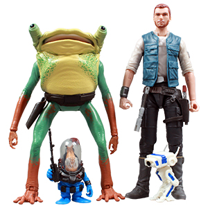 Jedi: Survivor 4-Pack With Turgle, BD-1, Cal Kestis, Skoova Stev