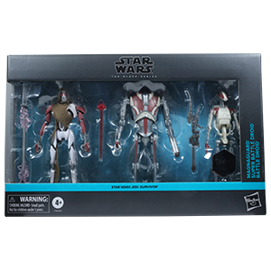 Super Battle Droid Jedi: Survivor 3-Pack With Battle Droid, MagnaGuard, Super Battle Droid