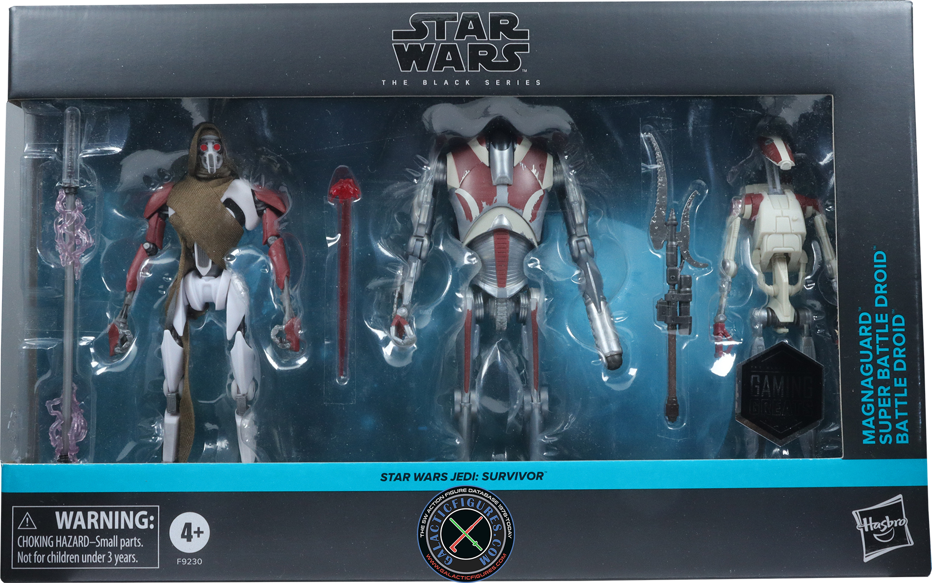 Super Battle Droid Jedi: Survivor 3-Pack With Battle Droid, MagnaGuard, Super Battle Droid