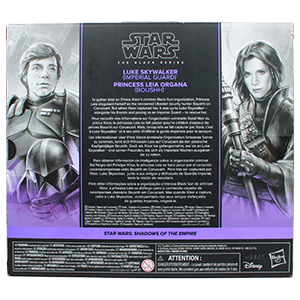 2-Pack With Luke (Coruscant Guard) And Leia (Boushh)