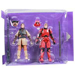2-Pack With Luke (Coruscant Guard) And Leia (Boushh)