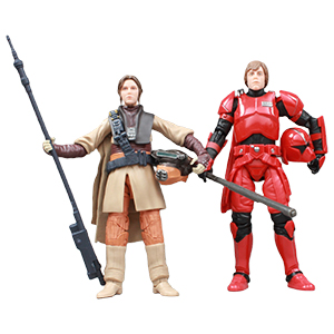 2-Pack With Luke (Coruscant Guard) And Leia (Boushh)