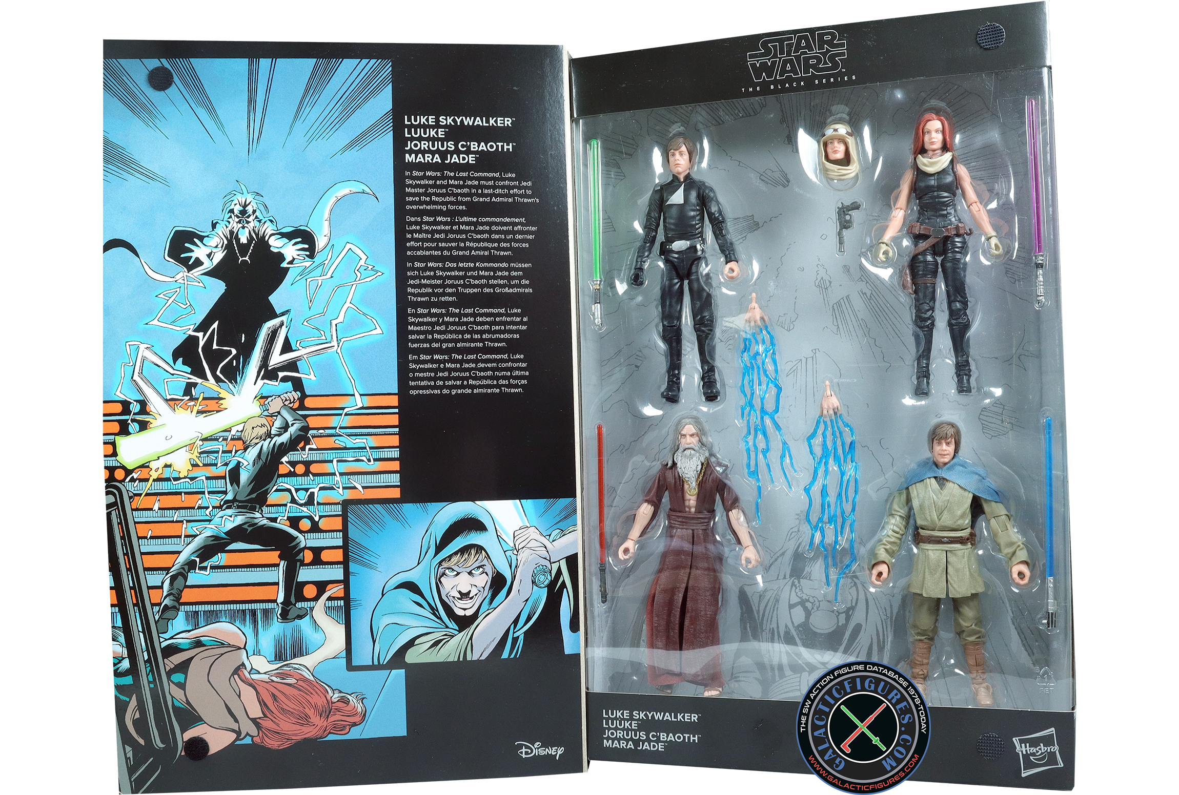 Luke Skywalker The Last Command 4-Pack