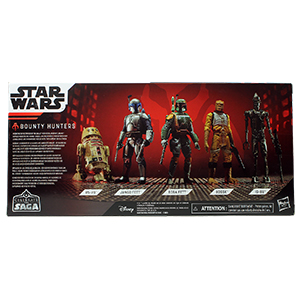STAR WARS Celebrate The Saga Bounty Hunters Action Figure Collection 5 Pack 