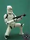 Clone Trooper 3 Pack #2 (with two white armored clones and clone lieutenant) Clone Wars 2D Micro-Series (Realistic Style)
