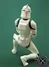 Clone Trooper 3 Pack #2 (with two white armored clones and clone lieutenant) Clone Wars 2D Micro-Series (Realistic Style)