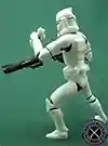 Clone Trooper 3 Pack #6 (with one white armored clone, clone sergeant and clone captain) Clone Wars 2D Micro-Series (Realistic Style)