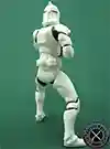 Clone Trooper 3 Pack #6 (with one white armored clone, clone sergeant and clone captain) Clone Wars 2D Micro-Series (Realistic Style)