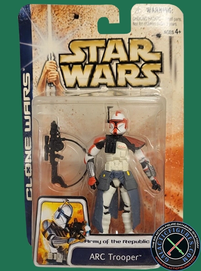 ARC Trooper Captain Army Of The Republic Clone Wars 2D Micro-Series (Realistic Style)