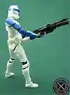 Clone Trooper Lieutenant 3 Pack #2 (with two white armored clones and clone lieutenant) Clone Wars 2D Micro-Series (Realistic Style)