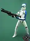 Clone Trooper Lieutenant 3 Pack #2 (with two white armored clones and clone lieutenant) Clone Wars 2D Micro-Series (Realistic Style)