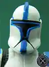 Clone Trooper Lieutenant 3 Pack #2 (with two white armored clones and clone lieutenant) Clone Wars 2D Micro-Series (Realistic Style)