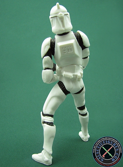 Clone Trooper 3 Pack #1 (with all white armored clone troopers) Clone Wars 2D Micro-Series (Realistic Style)