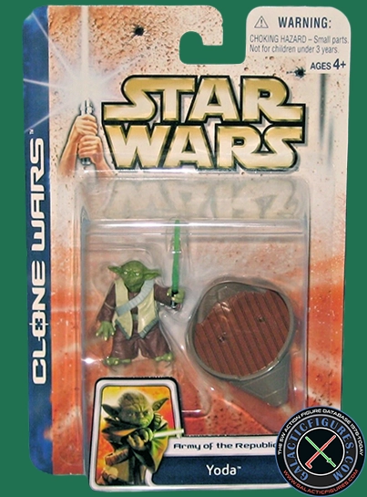 Yoda Army Of The Republic Clone Wars 2D Micro-Series (Realistic Style)