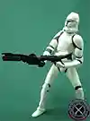Clone Trooper 3 Pack #4 (with all white armored clone troopers and clone sergeant) Clone Wars 2D Micro-Series (Realistic Style)