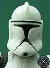 Clone Trooper 3 Pack #4 (with all white armored clone troopers and clone sergeant) Clone Wars 2D Micro-Series (Realistic Style)