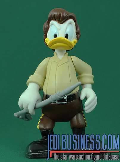 Donald Duck Series 4 - Donald Duck As Han Solo In Carbonite Disney Star Wars Characters