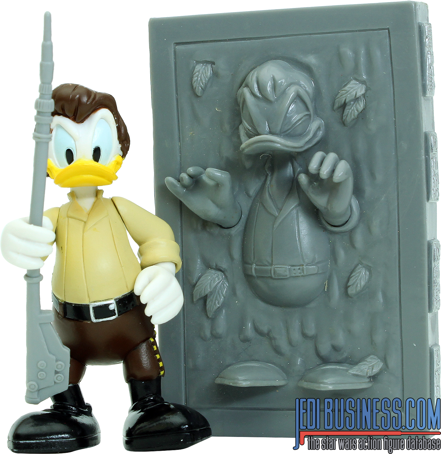 Donald Duck Series 4 - Donald Duck As Han Solo In Carbonite