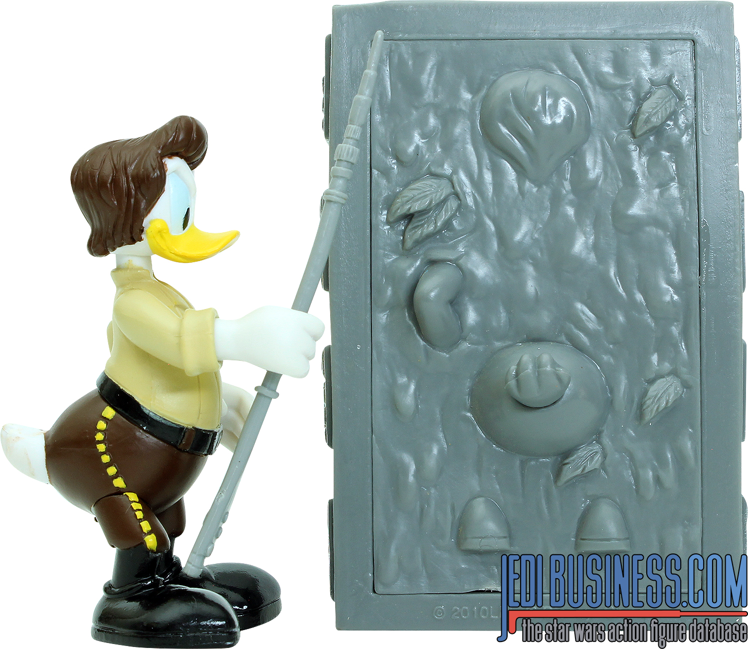 Donald Duck Series 4 - Donald Duck As Han Solo In Carbonite