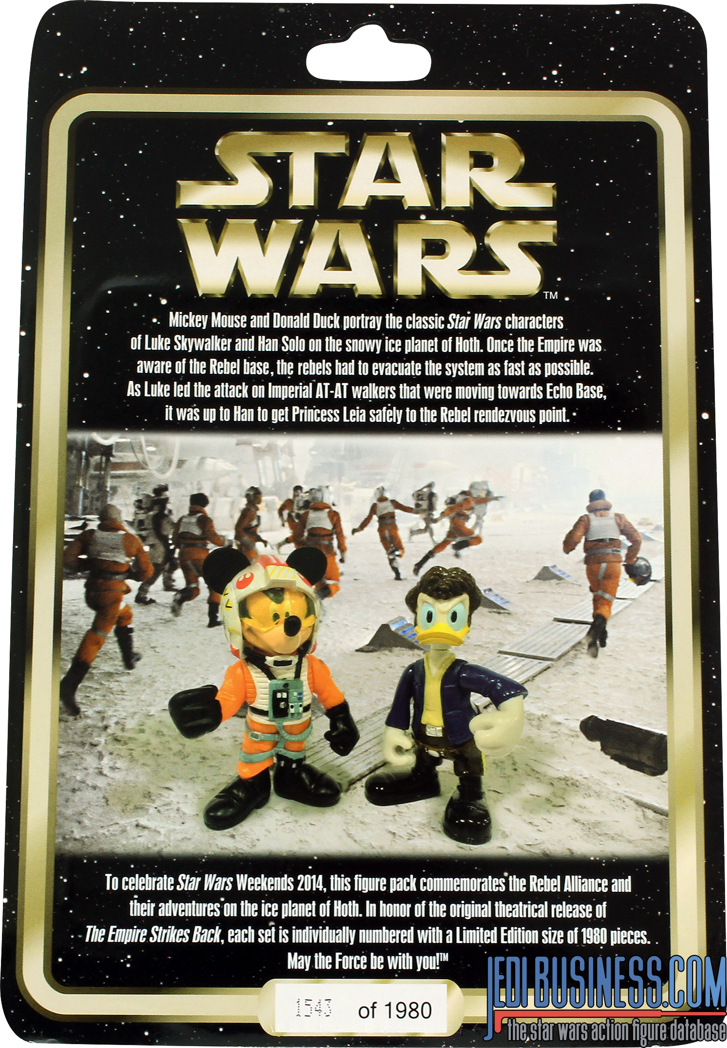 Mickey Mouse 2014 Star Wars Weekends 2-Pack