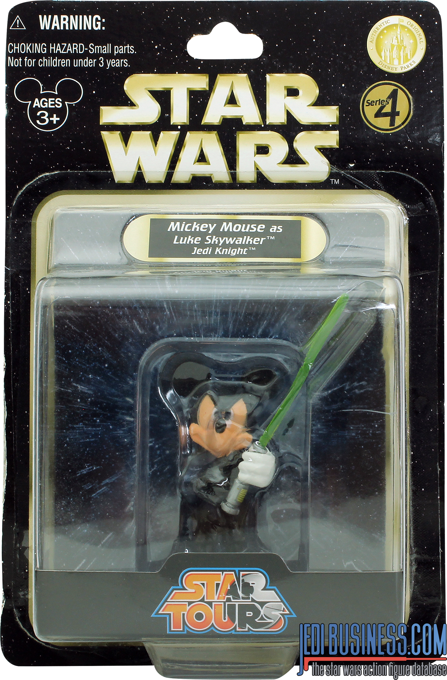 Mickey Mouse Series 4 - Mickey Mouse As Luke Skywalker (Jedi Knight)