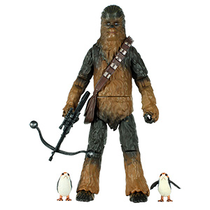 Chewbacca With 2 Porgs
