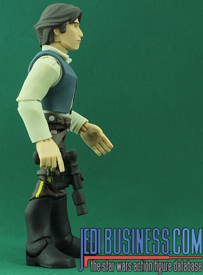 Han Solo With Chewbacca And Millennium Falcon Star Wars Toybox