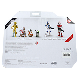 D-0 4-Pack With C-3PO, R5-D4 And BB-8