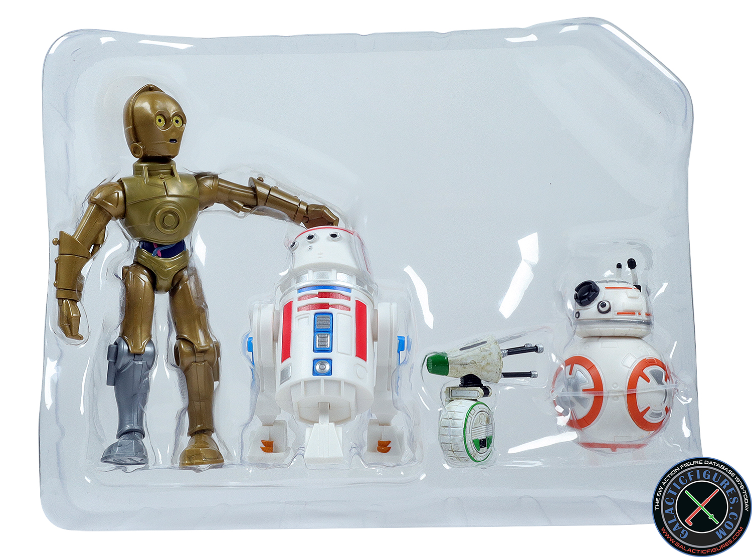 R5-D4 4-Pack With C-3PO, BB-8 And D-0