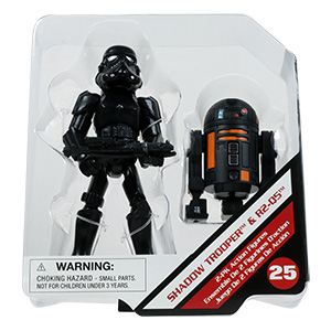 Shadow Stormtrooper 2-Pack With R2-Q5