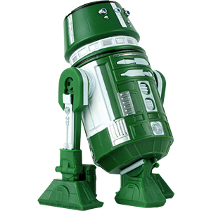 R5-013 Star Wars The Clone Wars Disney Droid Factory Build-a green Astromech 