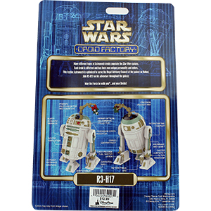 Star Wars 2017 Disney Droid Factory R3-H17 Holiday Edition Astromech SOLD OUT!!