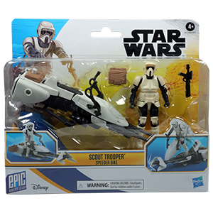 Biker Scout With Speeder Bike