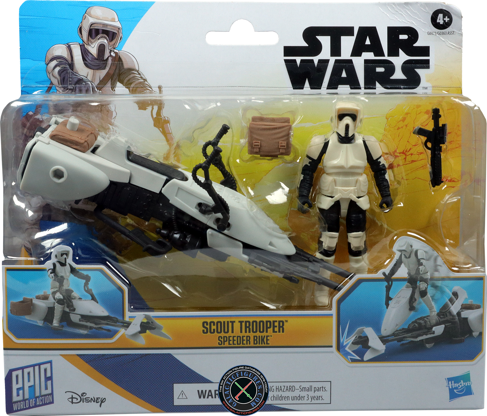 Biker Scout With Speeder Bike