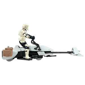 Biker Scout With Speeder Bike