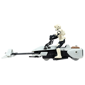 Biker Scout With Speeder Bike