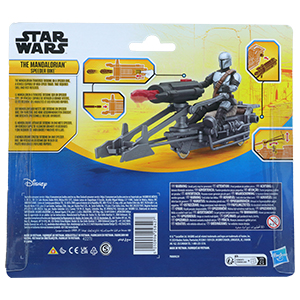 Din Djarin With Speeder Bike