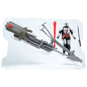 Din Djarin With Speeder Bike