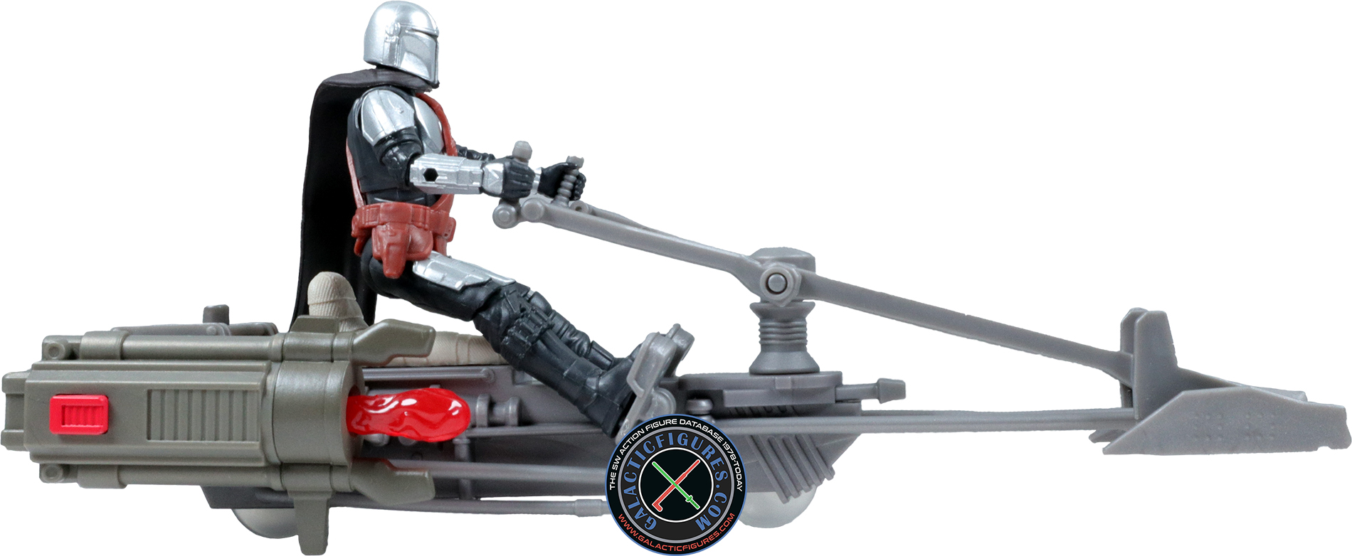 Din Djarin With Speeder Bike