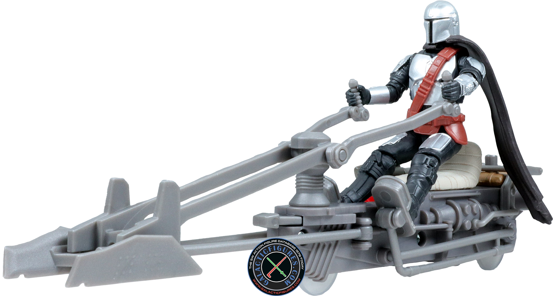 Din Djarin With Speeder Bike