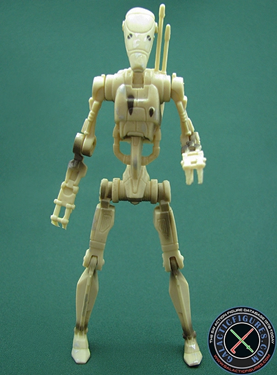 Battle Droid figure, Star Wars Galaxy Of Adventures
