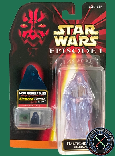 Palpatine (Darth Sidious) Hologram The Episode 1 Collection