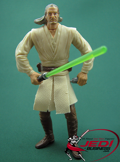 Star Wars Qui-Gon Jinn Red Lightsaber Hasbro 1999