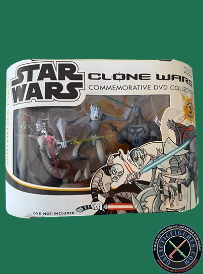 General Grievous Commemorative DVD 3-Pack Sith Attack Clone Wars 2D Micro-Series (Animated Style)