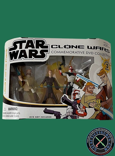 Arc Trooper Captain Commemorative DVD 3-Pack Jedi Force Pack Clone Wars 2D Micro-Series (Animated Style)